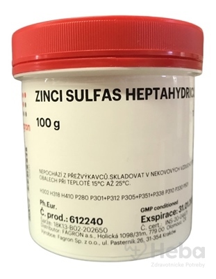 Zinci sulfas heptahydricus - FAGRON