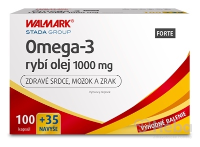 WALMARK Omega-3 rybí olej FORTE