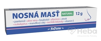 MedPharma NOSNÁ MASŤ NATURAL