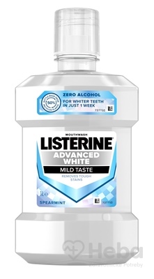 LISTERINE ADVANCED WHITE MILD TASTE