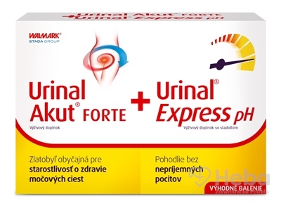 Urinal Akut FORTE + Urinal Express pH PROMO 2022