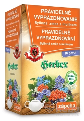 HERBEX PRAVIDELNÉ VYPRÁZDŇOVANIE