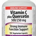 Webber Naturals Vitamin C 500 mg+Quercetin 250 mg
