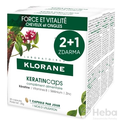 KLORANE KERATINcaps (TRIO)