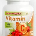 GOLDEN PRODUCT Vitamín C 500 mg + B3 + D3 + šípky