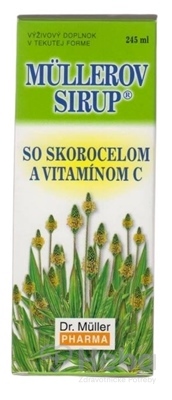 MÜLLEROV SIRUP SO SKOROCELOM A VIT. C