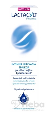 LACTACYD Pharma pre dlhotrvajúcu hydratáciu 40+