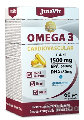 JutaVit Omega 3 Kardiovaskulár 1500 mg