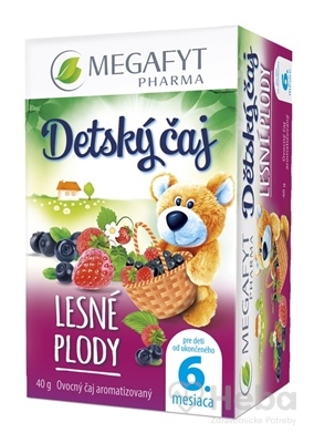 MEGAFYT Detský čaj LESNÉ PLODY
