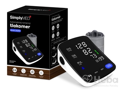 SimplyMED Automatický ramenný tlakomer