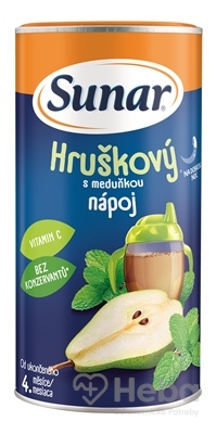 Sunar Rozpustný nápoj Hruškový s medovkou