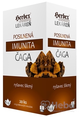 HERBEX Lekáreň Posilnená imunita ČAGA