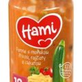 Hami príkrm Penne s merlúzou,paradajkami a cuketou