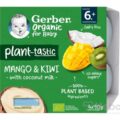 Gerber Organic Rastlinný dezert Mango a kiwi