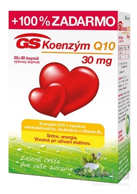 GS Koenzým Q10 30 mg NOVÝ