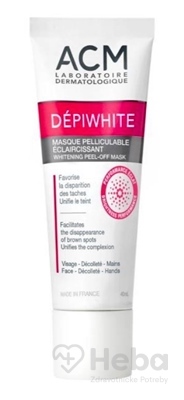 ACM DÉPIWHITE zosvetľovacia zlupovacia maska