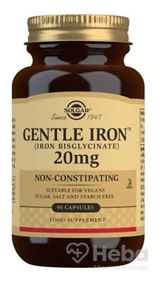 Solgar Železo (bisglycinát železnatý) 20 mg