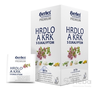 HERBEX Premium HRDLO A KRK s eukalyptom