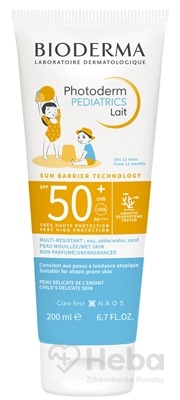 BIODERMA Photoderm PEDIATRICS Mlieko SPF 50+