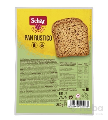 Schär PAN RUSTICO chlieb