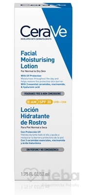 CeraVe HYDRATAČNÝ PLEŤOVÝ KRÉM SPF 30