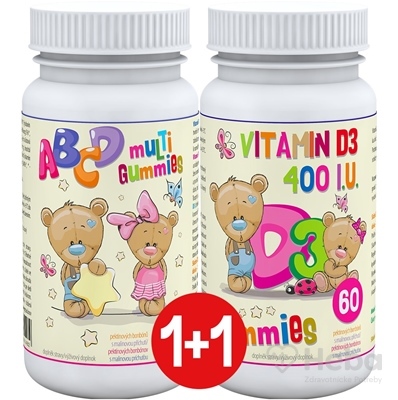 ABCD muLTi Gummies + D3 Gummies - Clinical 1+1
