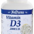 MedPharma VITAMÍN D3 2000 I.U.