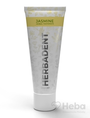 HERBADENT JASMINE Bylinná zubná pasta