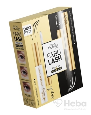 LONG 4 LASHES FABULASH PRIMER & MASCARA