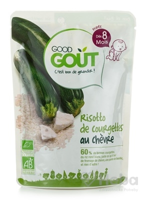 Good Gout BIO Cuketové rizoto s kozím syrom