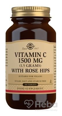 Solgar Vitamin C 1500 mg so šípkami