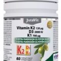 JutaVit Vitamín K2 120 µg, D3 2000 IU, K1 700 µg