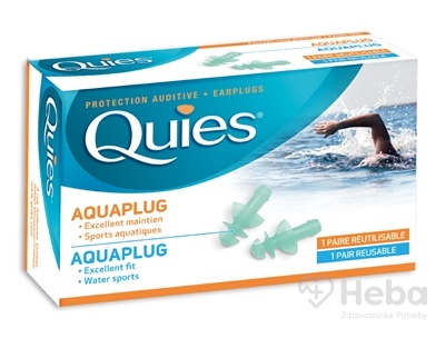 Quies AQUAPLUG Chrániče sluchu do vody