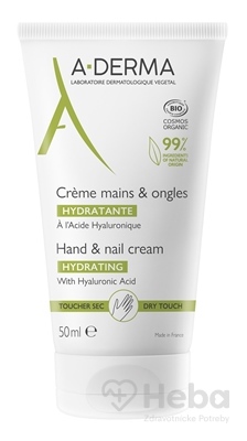 A-DERMA KRÉM na ruky a nechty HYDRATAČNÝ