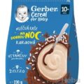 Gerber Cereal Mliečna KAŠA Dobrú noc Kakaová