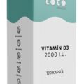 TOTO VITAMÍN D3 2000 I.U.
