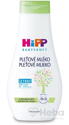 HiPP BABYSANFT Pleťové mlieko