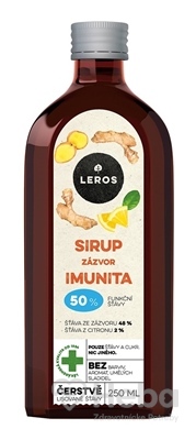 LEROS SIRUP ZÁZVOR IMUNITA