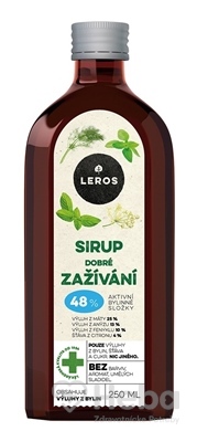 LEROS SIRUP DOBRÉ TRÁVENIE