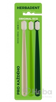 HERBADENT Original ECO zubná kefka Jemná
