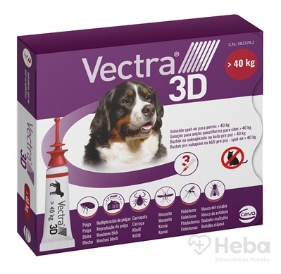 VECTRA 3D spot-on psy XL (>40 kg)