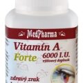 MedPharma Vitamín A 6000 I.U. Forte