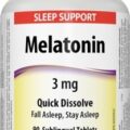 Webber Naturals Melatonin 3 mg