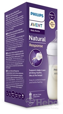 AVENT FĽAŠA Natural Response 260 ml