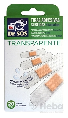 Dr. SOS Transparent náplasť