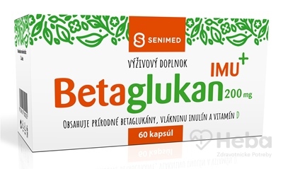 SENIMED Betaglukan 200 mg IMU +