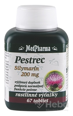 MedPharma PESTREC Silymarín 200 mg