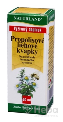 NATURLAND PROPOLISOVÉ LIEHOVÉ KVAPKY