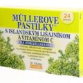 MÜLLEROVE PASTILKY S ISLAND. LIŠAJNÍKOM A VIT. C
