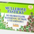 MÜLLEROVE PASTILKY SO SKOR. MAT. DÚŠKOU A VIT. C
